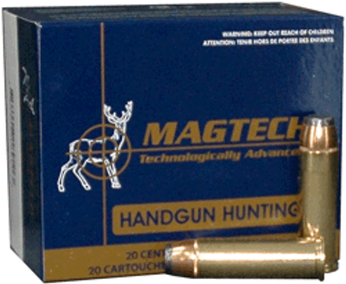 Magtech 500B 500 S&W Magnum Ammunition 320Gr Jacketed Soft Point 20 Rounds