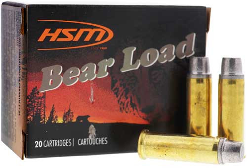 HSM BEAR AMMO .44 REM. MAG. 305GR. WFN GAS CHECK 20-PACK