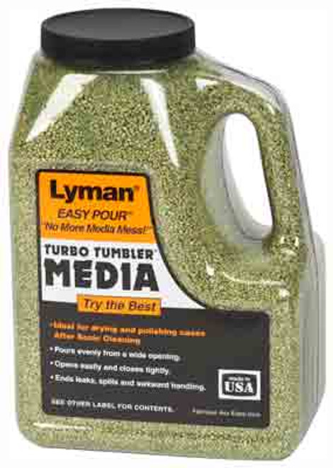 LYMAN TUMBLER MEDIA TREATED CORN COB PLUS 2-LBS.