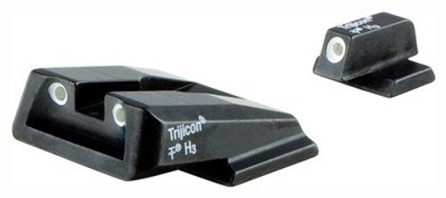 TRIJICON NIGHT SIGHT SET S&W M&P SHIELD 3 DOT GREEN