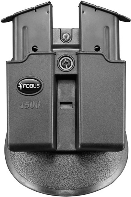 FOBUS MAG POUCH DOUBLE FOR .45ACP SINGLE STACK PADDLE STY