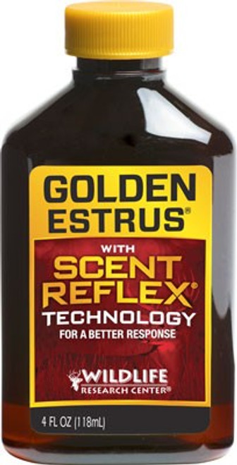 WRC DEER LURE GOLDEN ESTRUS W/SCENT REFLEX TECH 4FL OZ.