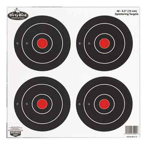 B/C TARGET DIRTY BIRD 6 BULL'S-EYE 48 TARGETS