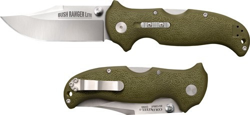 COLD STEEL BUSH RANGER LITE 3.5 PLAIN EDGE CLIP FOLDER