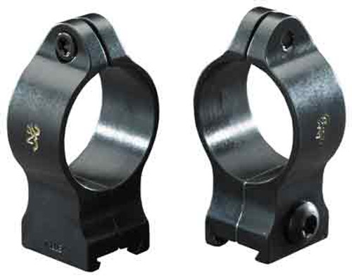 BG RIMFIRE SLIMLINE RINGS FOR SA22 AND T-BOLT BLACK MATTE