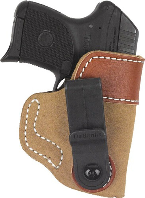 DESANTIS SOFT TUCK HOLSTER IWB RH LEATHER SHIELD 9/40/45 NAT