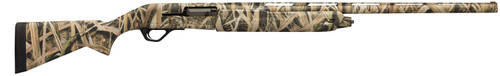 Winchester Guns 511231390 SX4 Waterfowl Hunter Compact Semi-Automatic 12 Gauge 24 4+1 3 Fixed Stock Aluminum Alloy Receiver with overall Mossy Oak Shadow Grass Blades Finish