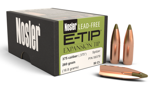 Nosler 59379 Reloading Bullet/Projectile 50 Per Box 054041593793