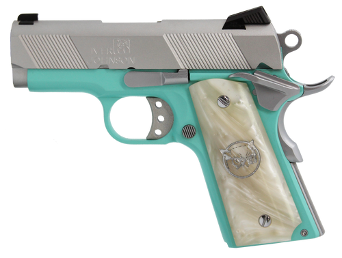 Oaks Wholesale Dist/Iver THRASHERTB9 9mm Luger Pistol Officer 70 Series 3.13" 8+1 712195498462
