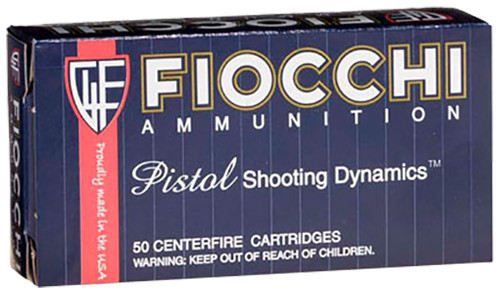   Fiocchi 9AP Shooting Dynamics 9mm Luger 115 gr Full Metal Jacket (FMJ) 50 rounds