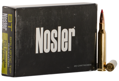 Nosler 280 Rem Ammunition 40073 140 gr Spitzer Ballistic Tip 20 Rounds