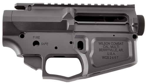 Wilson Combat TRLOWUPPBIL AR Style Lower/Upper AR-15 AR Platform Multi-Caliber 7075 T6 Aluminum Black Armor-Tuff*