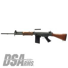 DSA SA58 FAL 21" Israeli Light Barrel Rifle - Soldier Grade Battle Worn Hebrew War Hammer
MODEL SA5821IS-SG-A