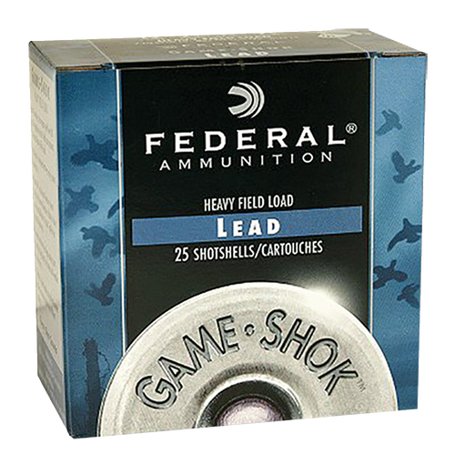 Federal H12375 12 Gauge Lead Load Shotgun Ammo #7.5 2.75" 1 1/8 oz 25 Rounds Lead 029465002077