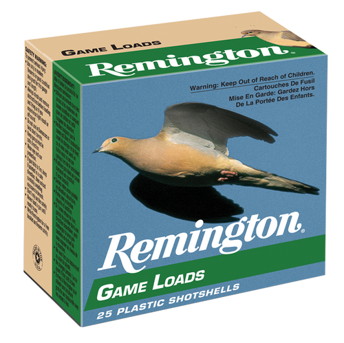 Remington 20028 12 Gauge Lead Load Shotgun Ammo #6 2.75" 1 oz 25 Rounds Lead 047700039602