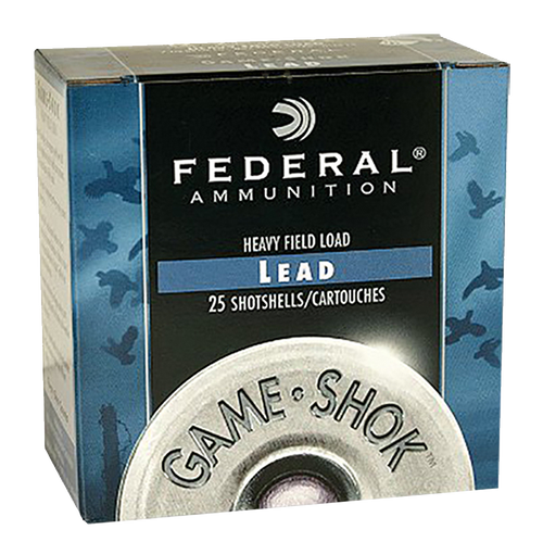 Federal H12175 12 Gauge Lead Load Shotgun Ammo #7.5 2.75" 1 oz 25 Rounds Lead 029465025779