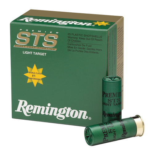 Remington 20266 12 Gauge Lead Load Shotgun Ammo #8 2.75" 1 1/8 oz 25 Rounds Lead 047700316109