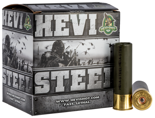 Hevishot HS65003 12 Gauge Steel Shotgun Ammo #3 3.50" 1 3/8 oz 25 Rounds Hevi-Steel 816383650035