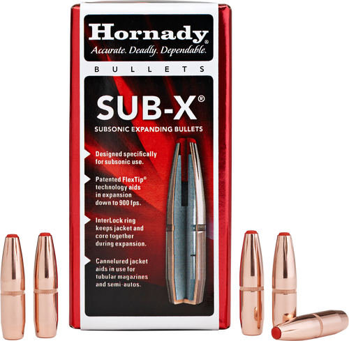 Hornady 30730 .308 Reloading Bullet/Projectile 100 Per Box 090255307306