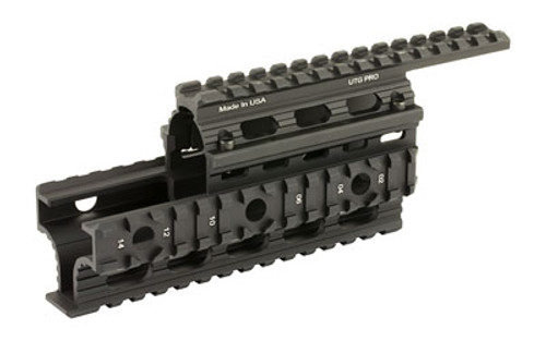 UTG PRO AK-47 TACT QUAD RAIL BLK