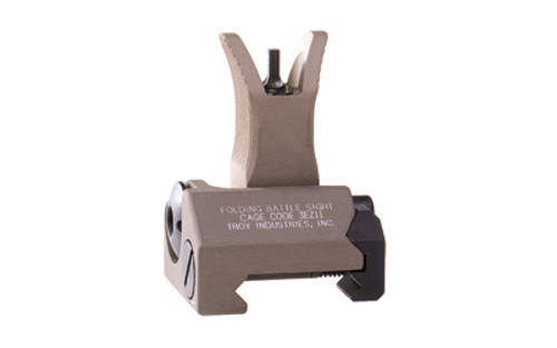 TROY FLDNG M4 FRONT BATTLE SIGHT FDE