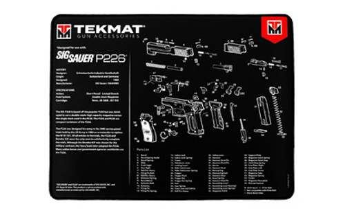 TEKMAT ULTRA PSTL MAT SIG P226 BLK