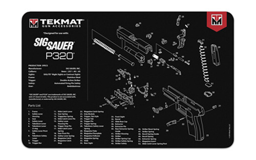 TEKMAT PISTOL MAT H&K SP5K