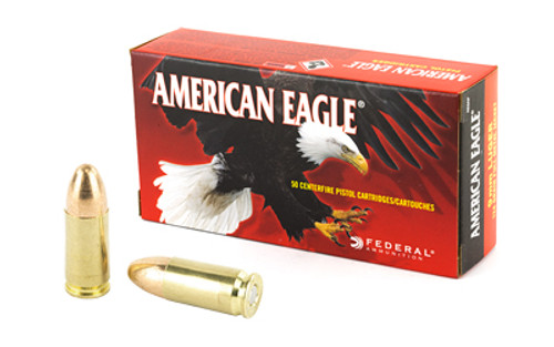 FED AM EAGLE 9MM 124GR FMJ 50/1000