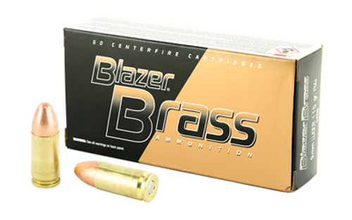 BLAZER BRASS 9MM 115 FMJ 50/1000