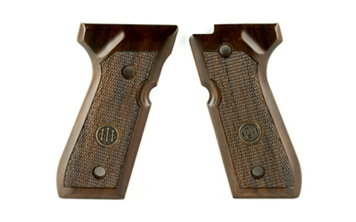 BERETTA GRIPS 92 96FS WOOD CHKRD