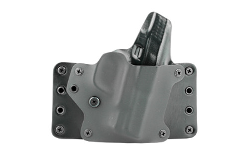 BLK PNT LTHR WING S&W SHIELD RH BLK