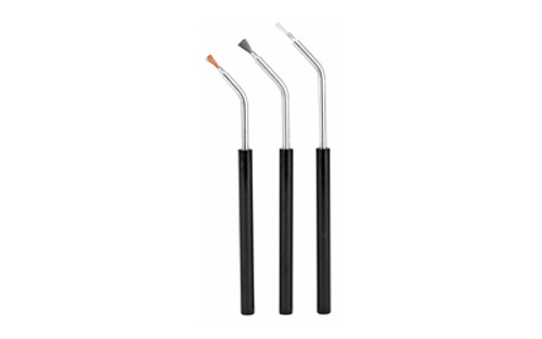 B/C ANGLED BRUSHES BRNZ/NYL/STL 3PK