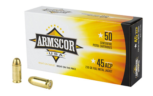 ARMSCOR 45ACP 230GR FMJ 50/1000