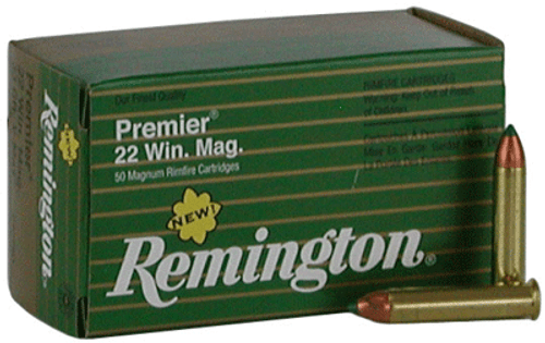 REM AMMO .22 MAGNUM 50-PACK 33GR. ACCU-TIP BOAT-TAIL