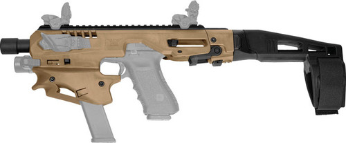 CAA MCK MICRO CONVERSION KIT GLOCK 9/40 W/BRACE TAN/FDE