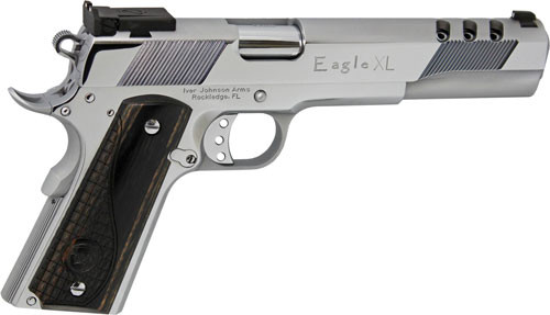 IVER JOHNSON EAGLE XL PORTED 10MM 6 ADJ POLISHED CHROME