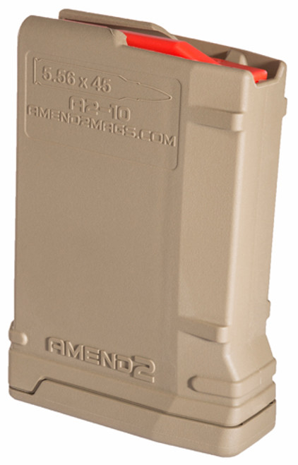 AMEND2 AR-15 MAGAZINE 5.56X45 10 RD POLYMER FDE