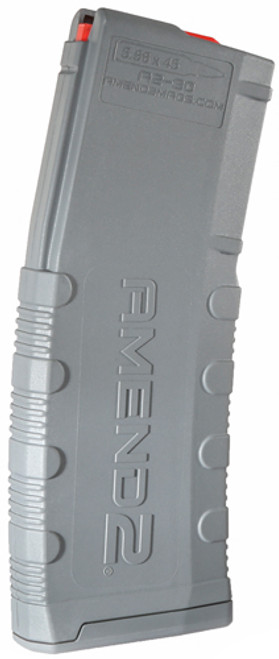 AMEND2 AR-15 MAGAZINE 5.56X45 30RD POLYMER GRAY