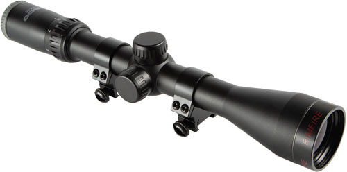 TASCO SCOPE RIMFIRE 4X32 TRUPLEX RETICLE W/RINGS MATTE