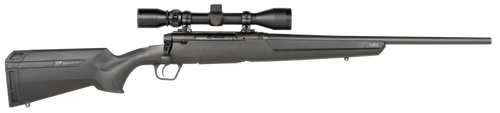 Savage Arms 57474 Axis XP Compact Compact 6.5 Creedmoor 4+1 20 Matte Black Steel Barrel Drilled & Tapped Steel Receiver Fixed Matte Black Synthetic Stock Right Hand Weaver 3-9x40mm