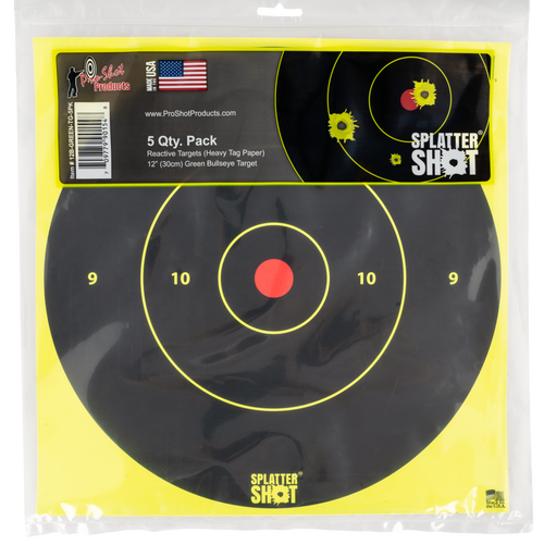 Pro-Shot 12BGREENTG5PK Shooting Target 709779901548