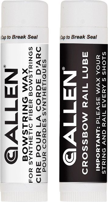 ALLEN RAIL LUBE/STRING WAX COMBO CROSSBOW