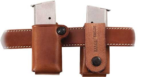 GALCO SINGLE MAG POUCH LEATHER 9/40 DOUBLE STACK METAL MAG TN