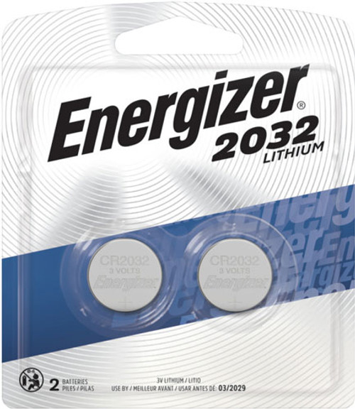 ENERGIZER LITHIUM BATTERIES 2032 2-PACK