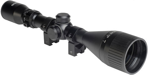 HATSAN OPTIMA 3-12X50 AO AIRGUN SCOPE W/RINGS & CAPS