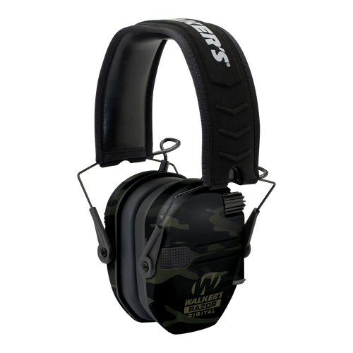 Walkers Game Ear Over the Head GWPDRSEMMC Shooting Hearing Protection Electronic Earmuff 888151024416