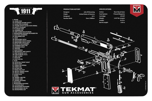 BECK TEK, LLC (TEKMAT) TEKR171911 Gun Care Cleaning/Restoration 20" 612409970633
