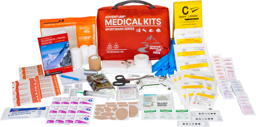 Adventure Medical Kits 01050400 400 Medical Kit Treats Injuries/Illnesses 2.50 lbs 707708304002