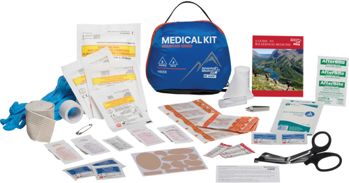 Adventure Medical Kits 01001001 Hiker Medical Kit Treats Injuries/Illnesses 707708010019