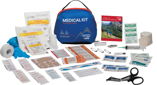 Adventure Medical Kits 01001003 Backpacker Medical Kit Treats Injuries/Illnesses 0.95 lbs 707708010033